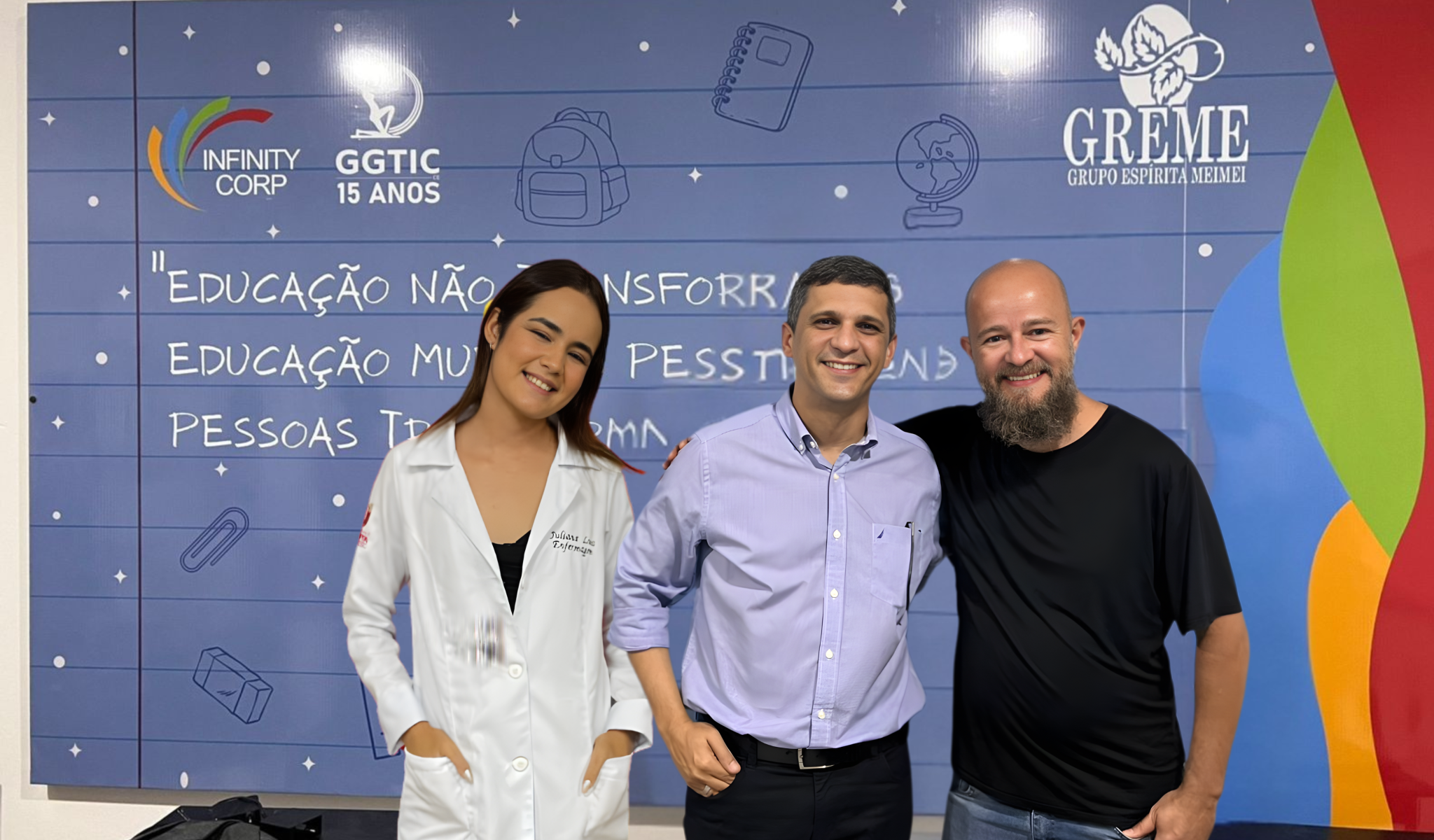 Ex-aluna do curso de informática do projeto Meimei é aprovada em Enfermagem