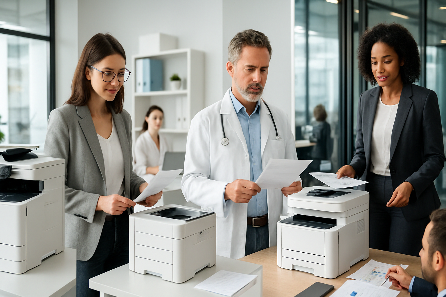 Outsourcing de impressão para escritórios, clínicas e empresas: diferenças práticas